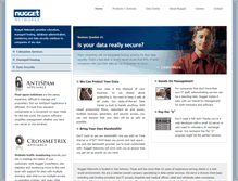 Tablet Screenshot of nuggetent.com